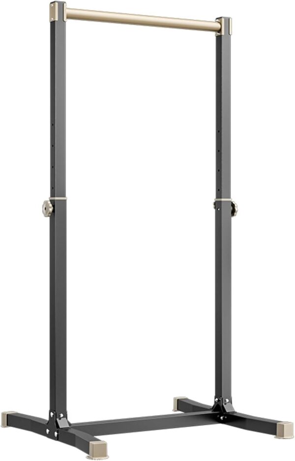 Dip Station Power Tower Pull Up Bar Multifunction Fitness Tower Training Equipment Home Workout, 6-Level Fully Welded 1300Lbs Capacity