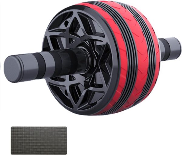 AB Wheel Roller, Exercise Abdominal Fitness Wheel, Work-out Strength-Training Roller, 11.2"W